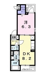 フリージア　ヒルの物件間取画像